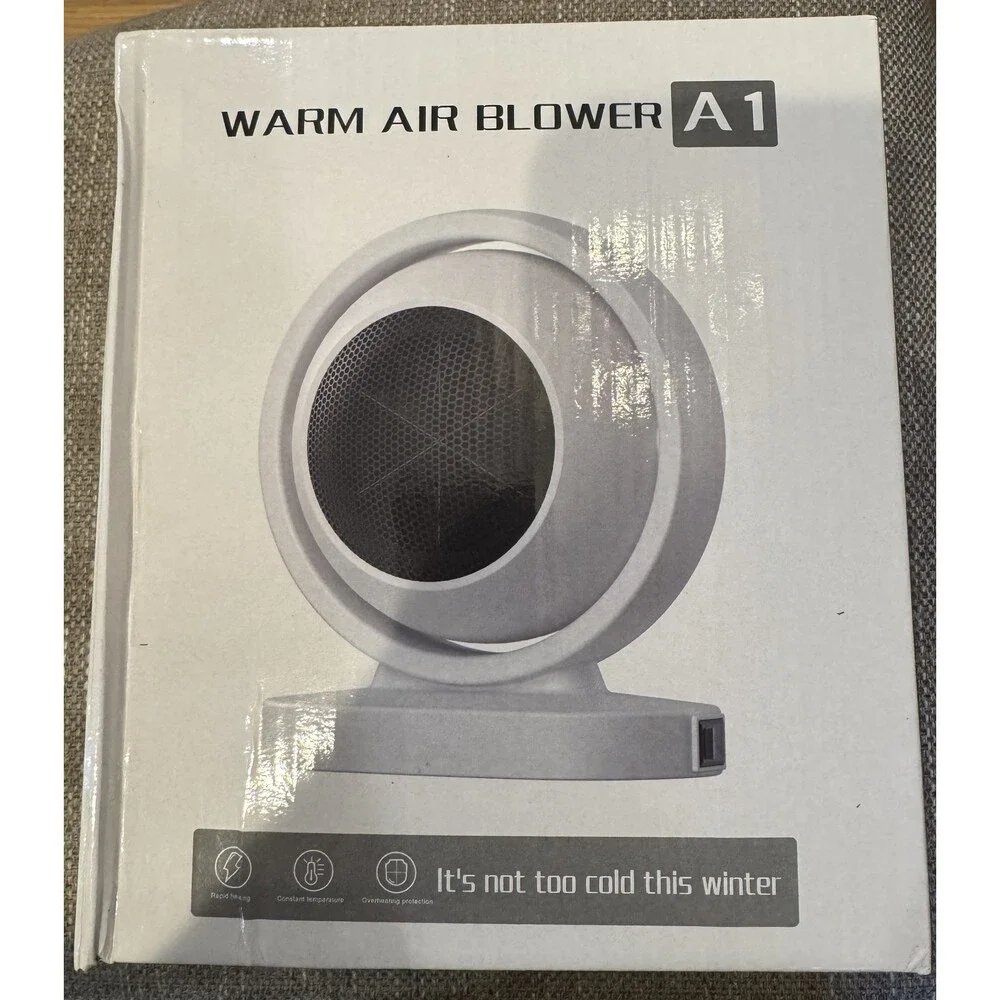 New A1 Portable Warm Air Blower Mini Space Heater